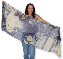 Load image into Gallery viewer, Evening in Portugal Scarf 200x70