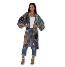 Load image into Gallery viewer, SILK Abundance Of The Bush Long Kimono