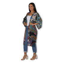 Load image into Gallery viewer, SILK Abundance Of The Bush Long Kimono