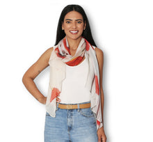 Load image into Gallery viewer, Anzac Poppies Scarf 200x70
