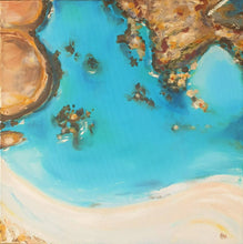 Load image into Gallery viewer, SILK Greens Pool Scarf 200x70