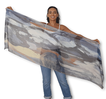 Load image into Gallery viewer, Indigo Dream Scarf 200x70cm