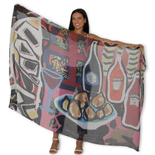 Load image into Gallery viewer, Let The Good Times Roll Scarf 200x70cm