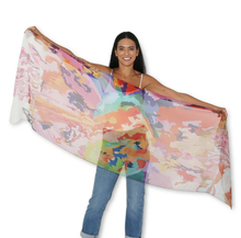 Load image into Gallery viewer, SILK Best way is Through Scarf 200x70