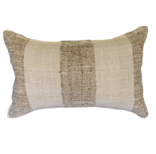 Load image into Gallery viewer, Coastal Tweed Cushion Rect Feather Insert