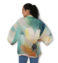 Load image into Gallery viewer, SILK Cottage Garden Kimono