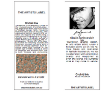 Load image into Gallery viewer, SILK Orchid Ink Scarf 60x60
