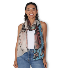 Load image into Gallery viewer, Potted Plants Scarf 200x130