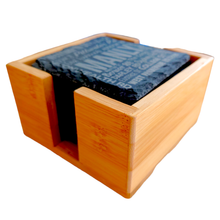 Load image into Gallery viewer, TAHEI Slate Coasters - Streets of Manly