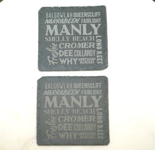 Load image into Gallery viewer, TAHEI Slate Coasters - Northern Beaches