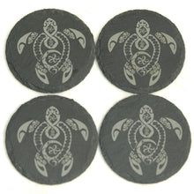 Load image into Gallery viewer, TAHEI Slate Coasters Fonu Turtle