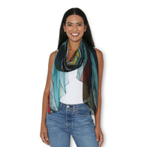 Load image into Gallery viewer, SILK Drag your Banana Scarf 200x70
