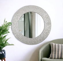 Load image into Gallery viewer, Harlan Inlay Round Mirror 80cm
