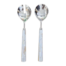 Load image into Gallery viewer, Dover mother of pearl Salad Servers
