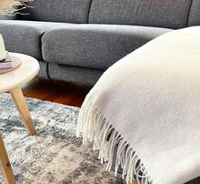 Load image into Gallery viewer, Kensington Throw 2m x 1.4m Ivory
