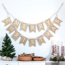 Load image into Gallery viewer, Merry Christmas Bunting
