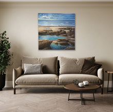 Load image into Gallery viewer, Shoreline by Mark Budd 80cm x 80cm
