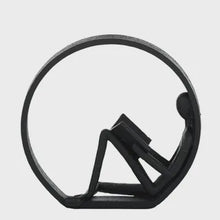 Load image into Gallery viewer, Studious Resin Sculpture Black
