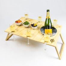 Load image into Gallery viewer, Large Picnic Table w bucket Natural
